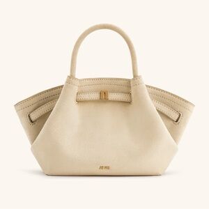 JW PEI Cream Mini Faux Suede